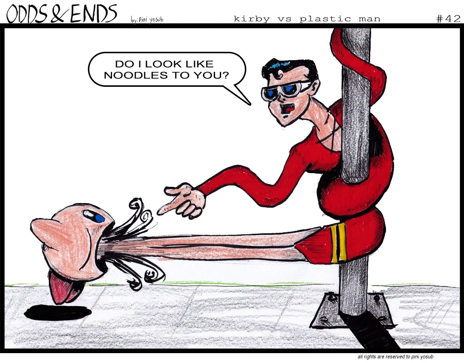 42. KIRBY VS PLASTIC MAN, página 1