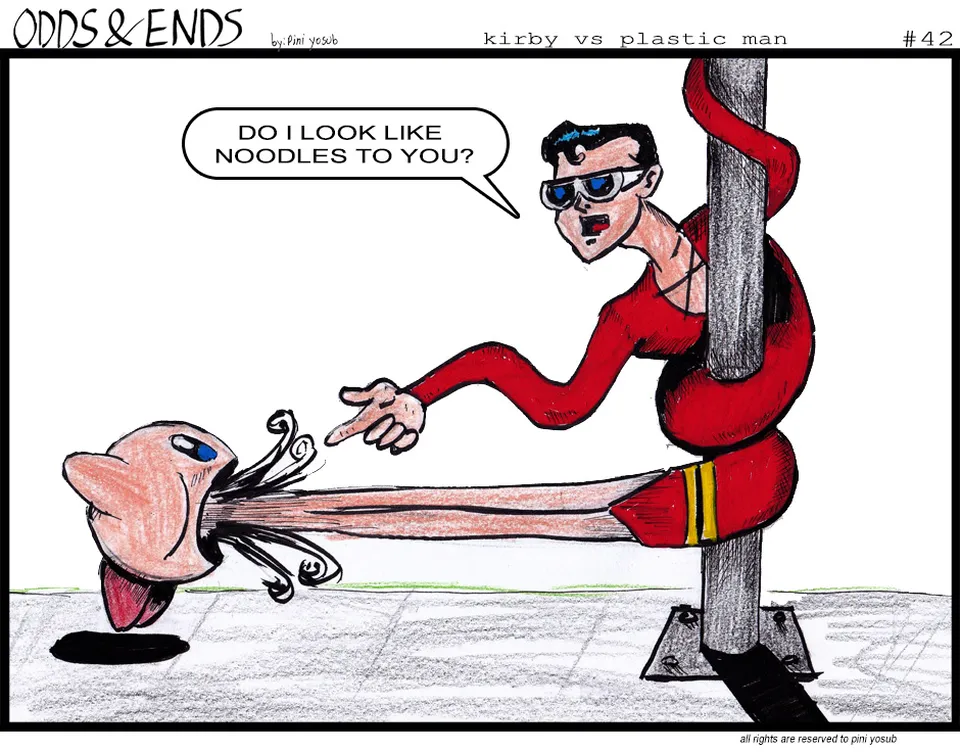 42. KIRBY VS PLASTIC MAN, Seite 1