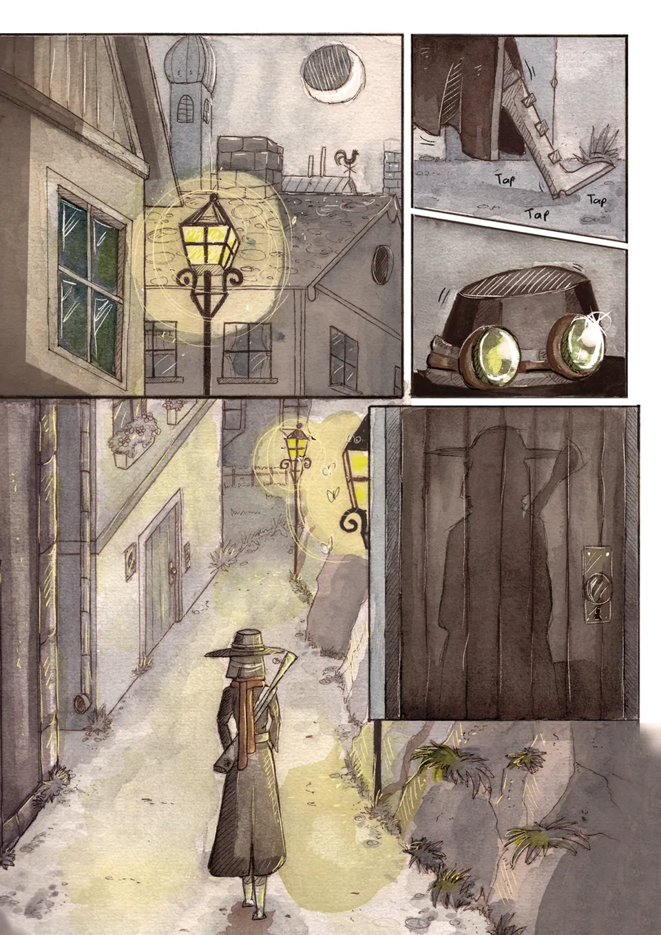 Late night hunter, page 1