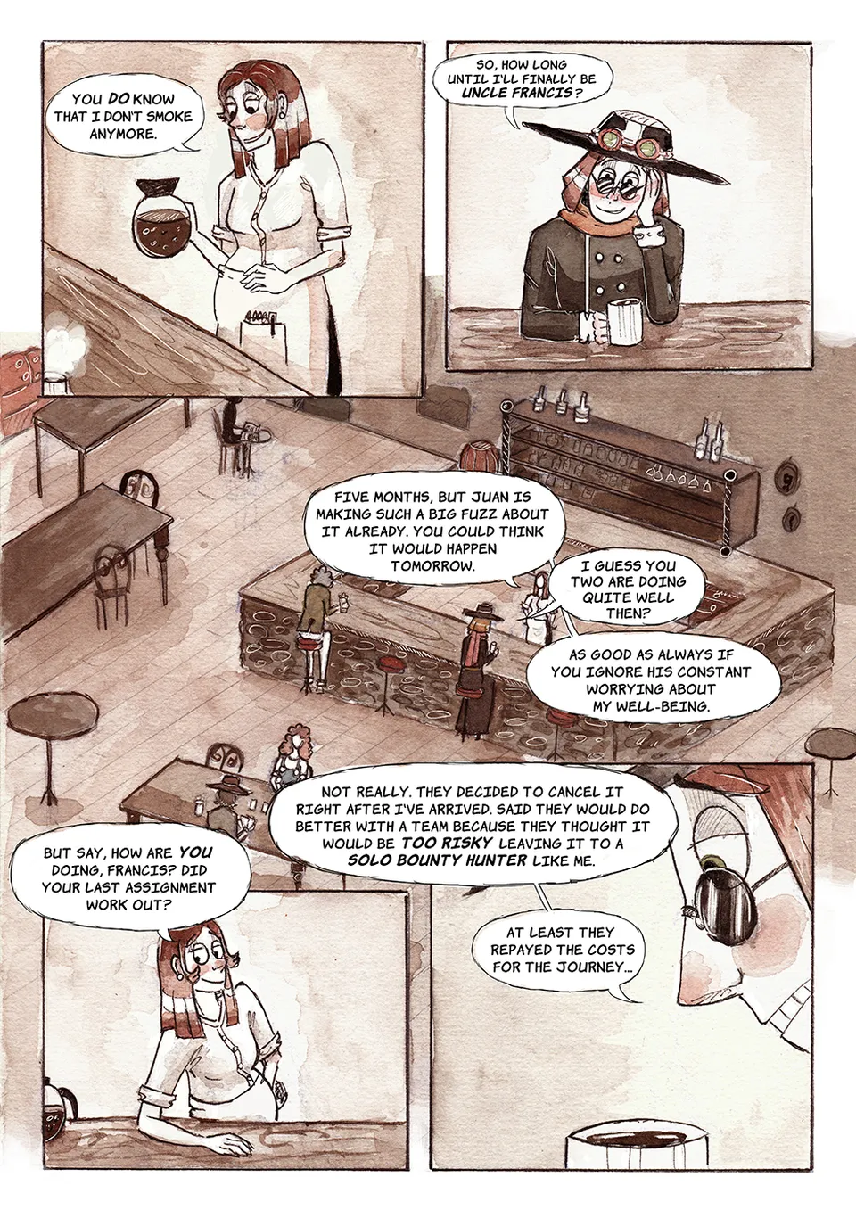 Uncle Francis!, page 1