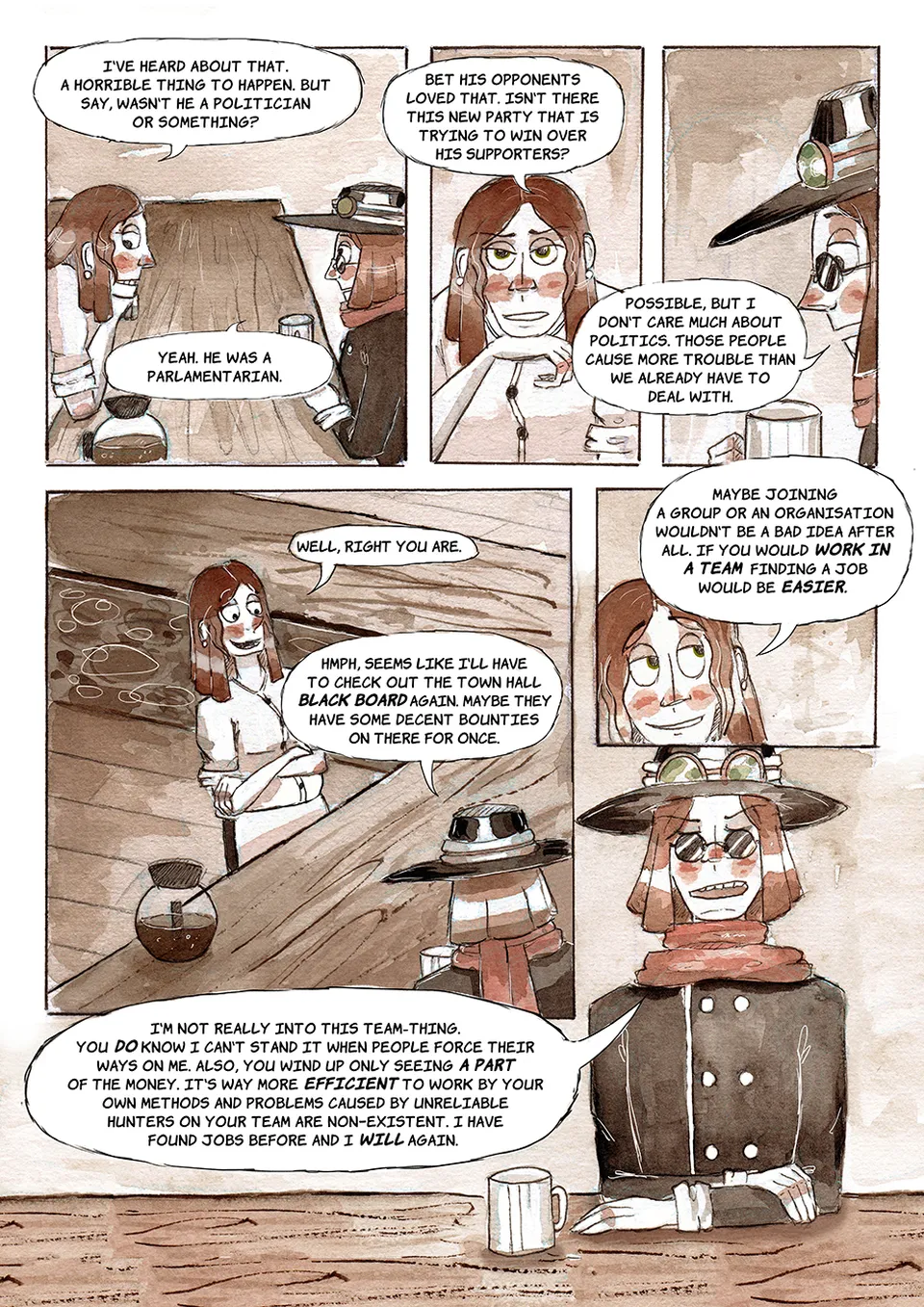 I'm my own man!, page 1