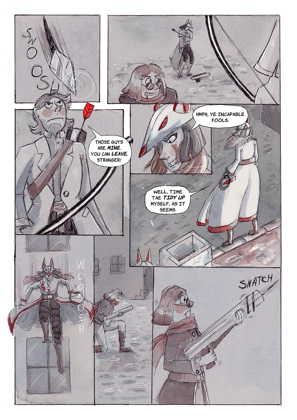 Francis vs Sylvio, page 1