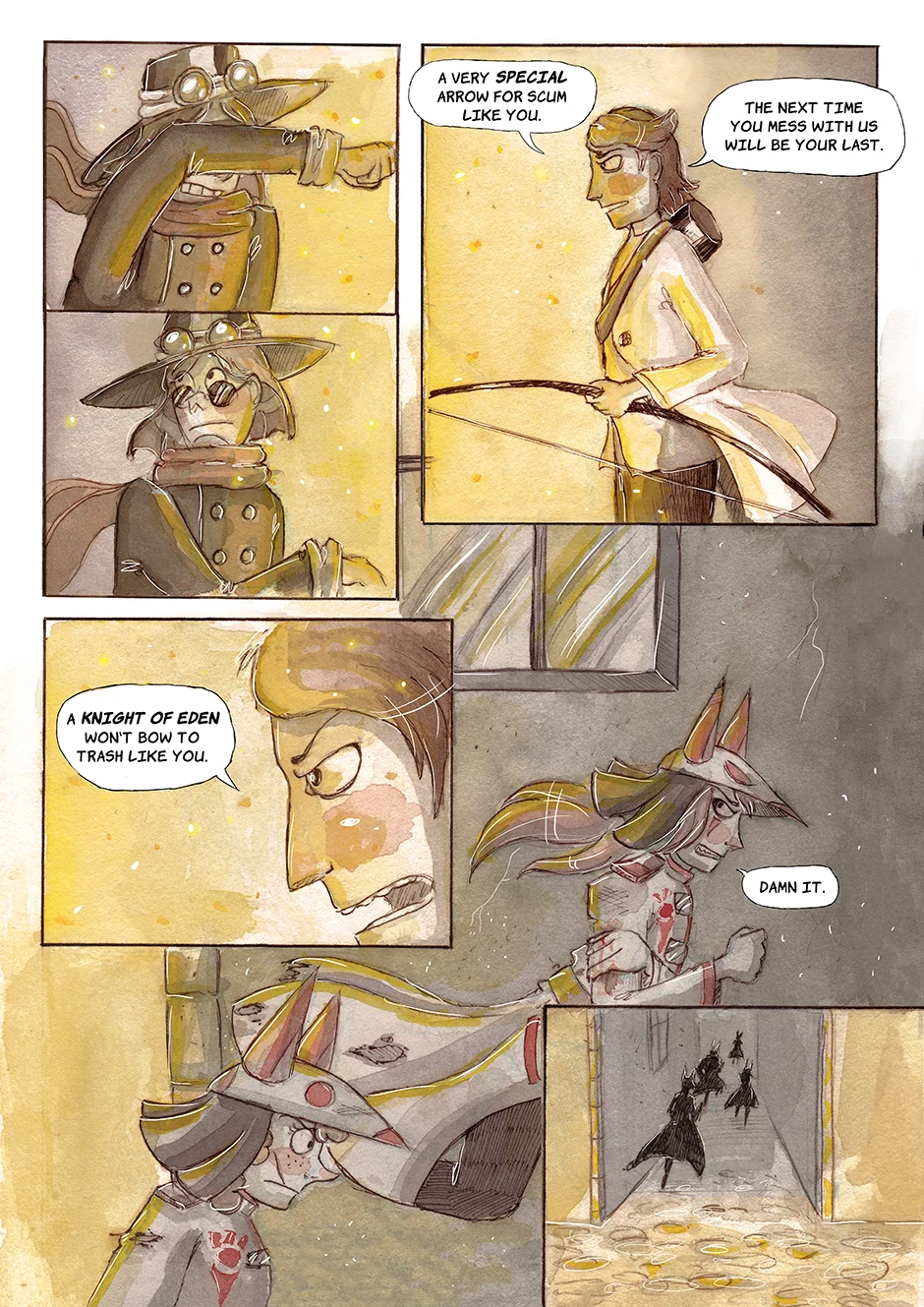 Don't mess with a knight!，第 1 頁