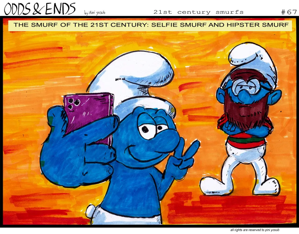 67. 21st CENTURY SMURFS, page 1