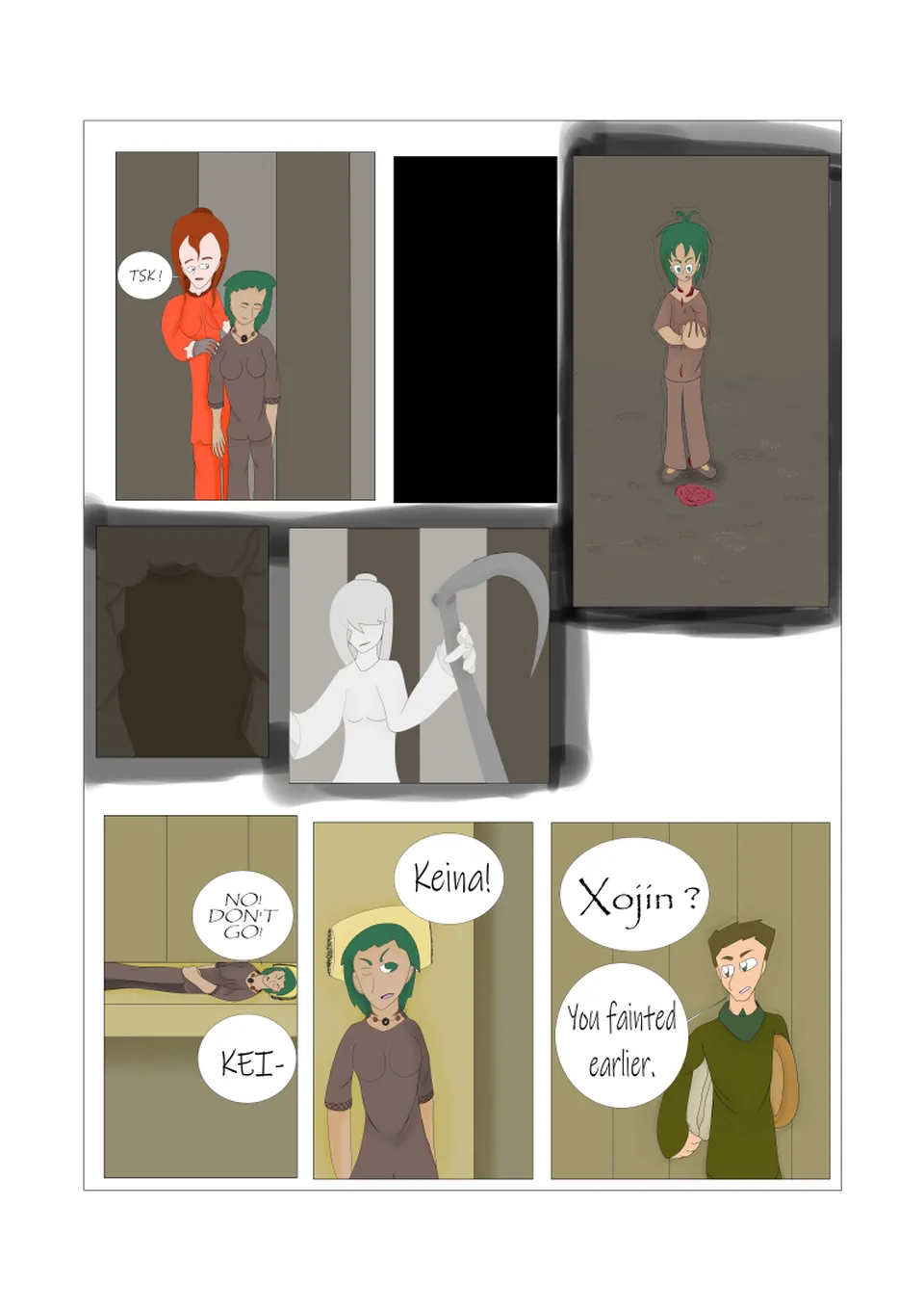 New Beginning (1), page 8