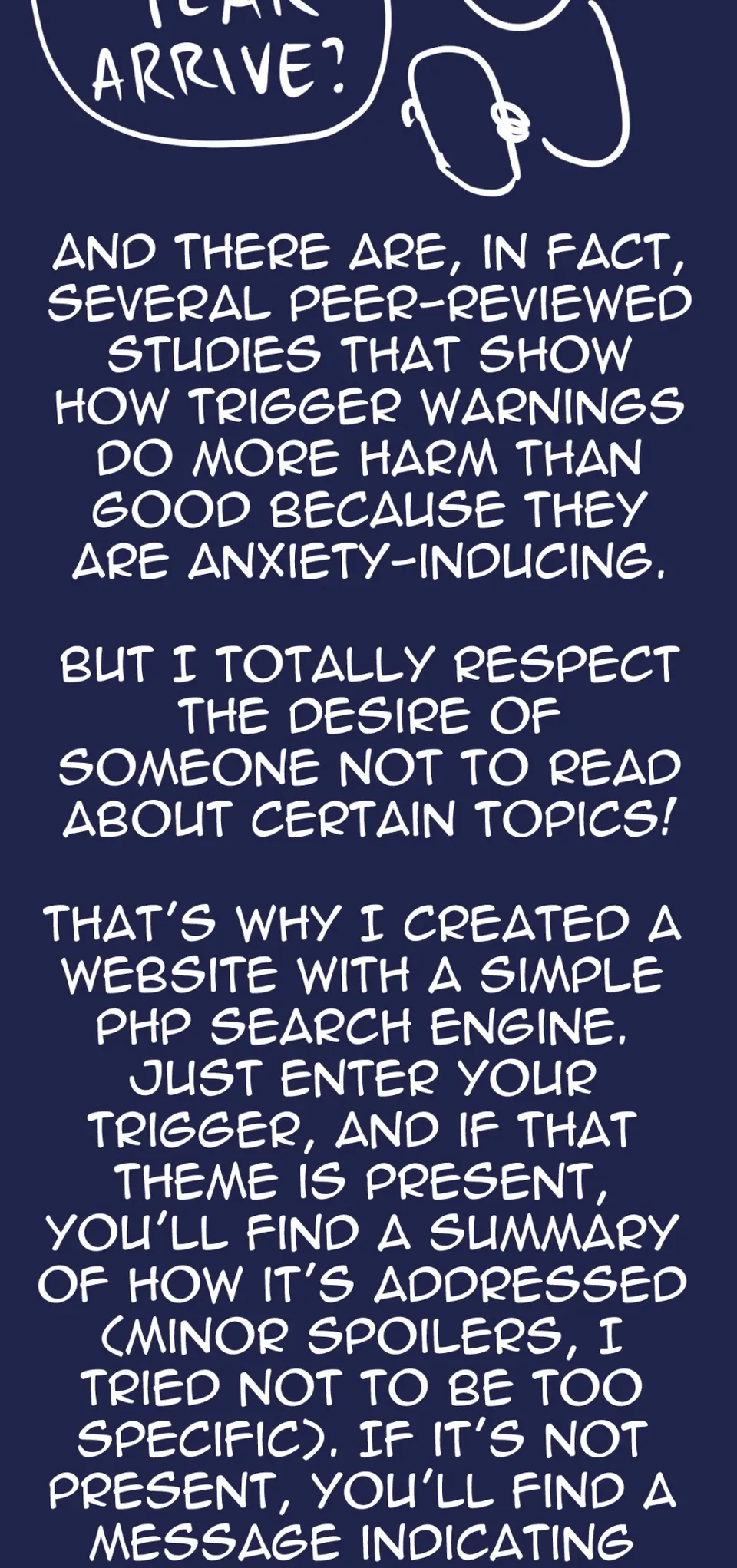 Trigger Warnings - Skip if you don’t care!, page 6