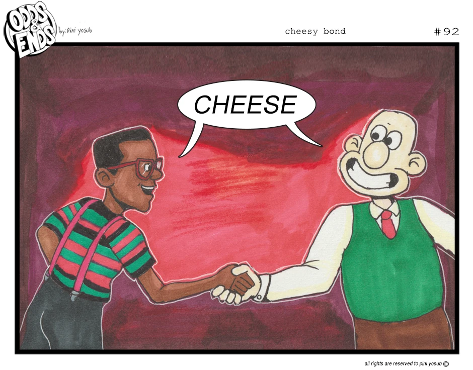 92. CHEESY BOND, page 1