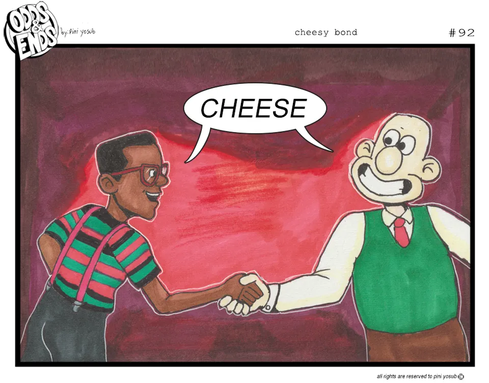 92. CHEESY BOND, Seite 1