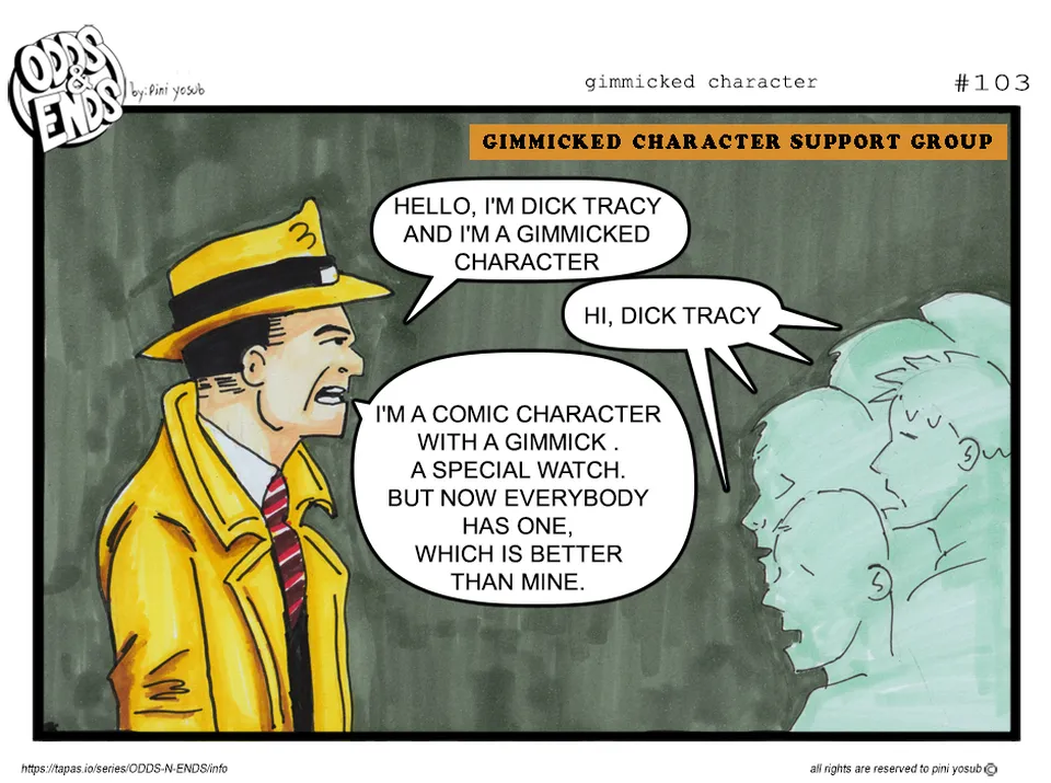103. GIMMICKED CHARACTERS, Seite 1
