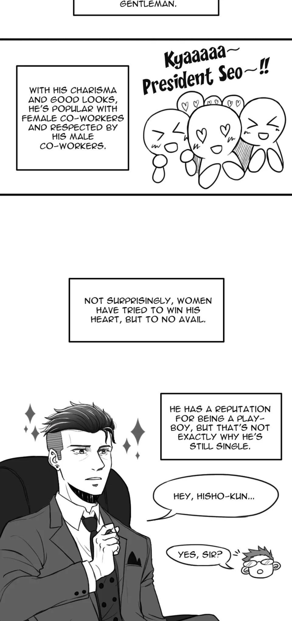 CEO-san & Hisho-kun, page 3