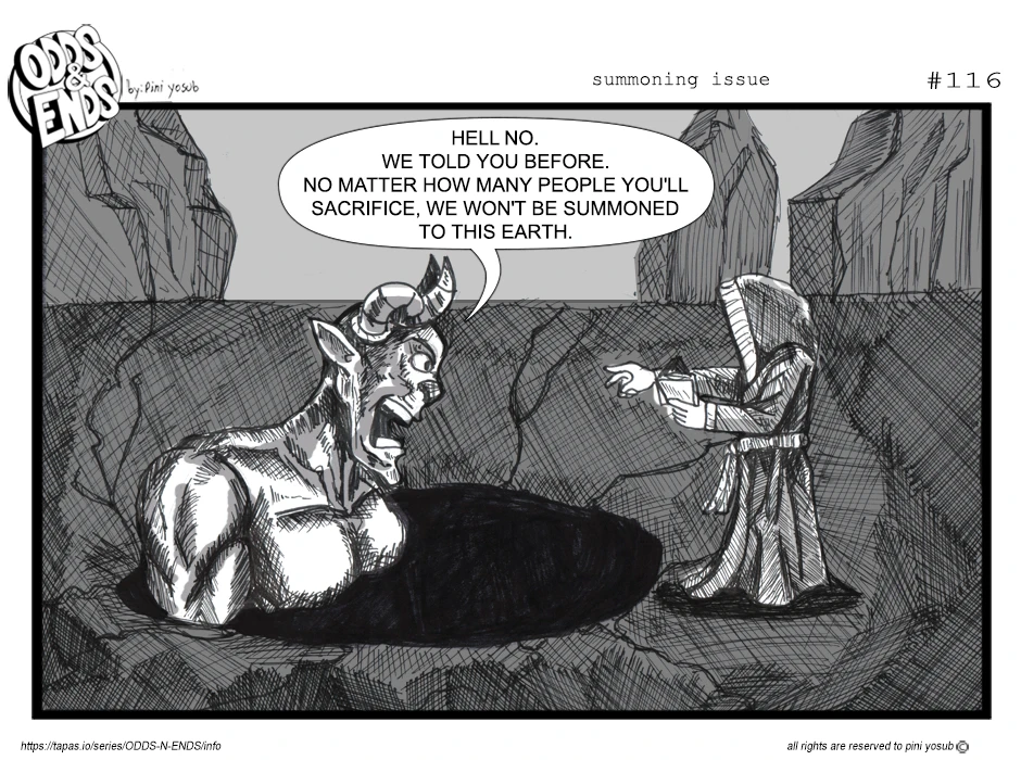 116. SUMMONING ISSUE, page 1