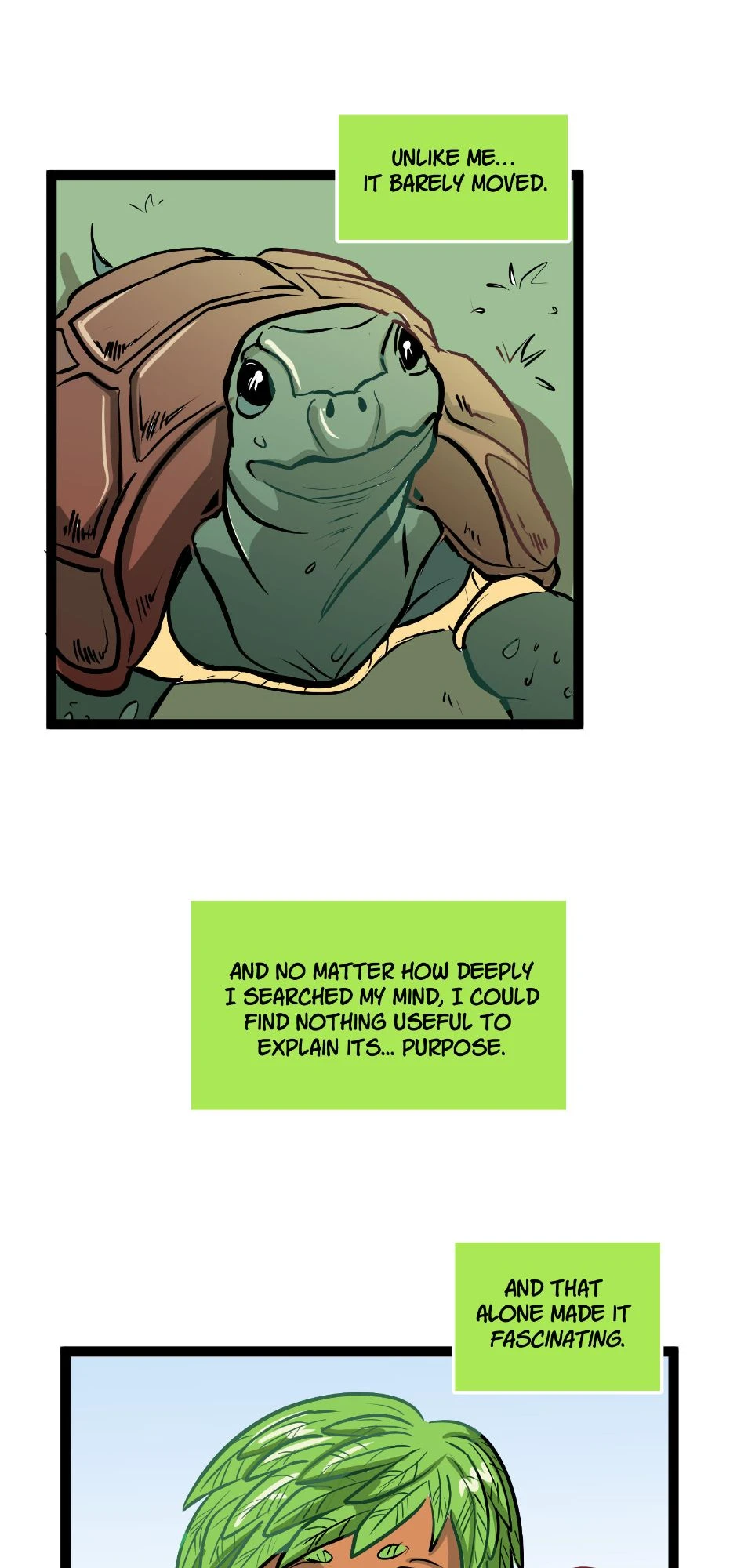 Eventually a tortoise, Part III, Seite 3