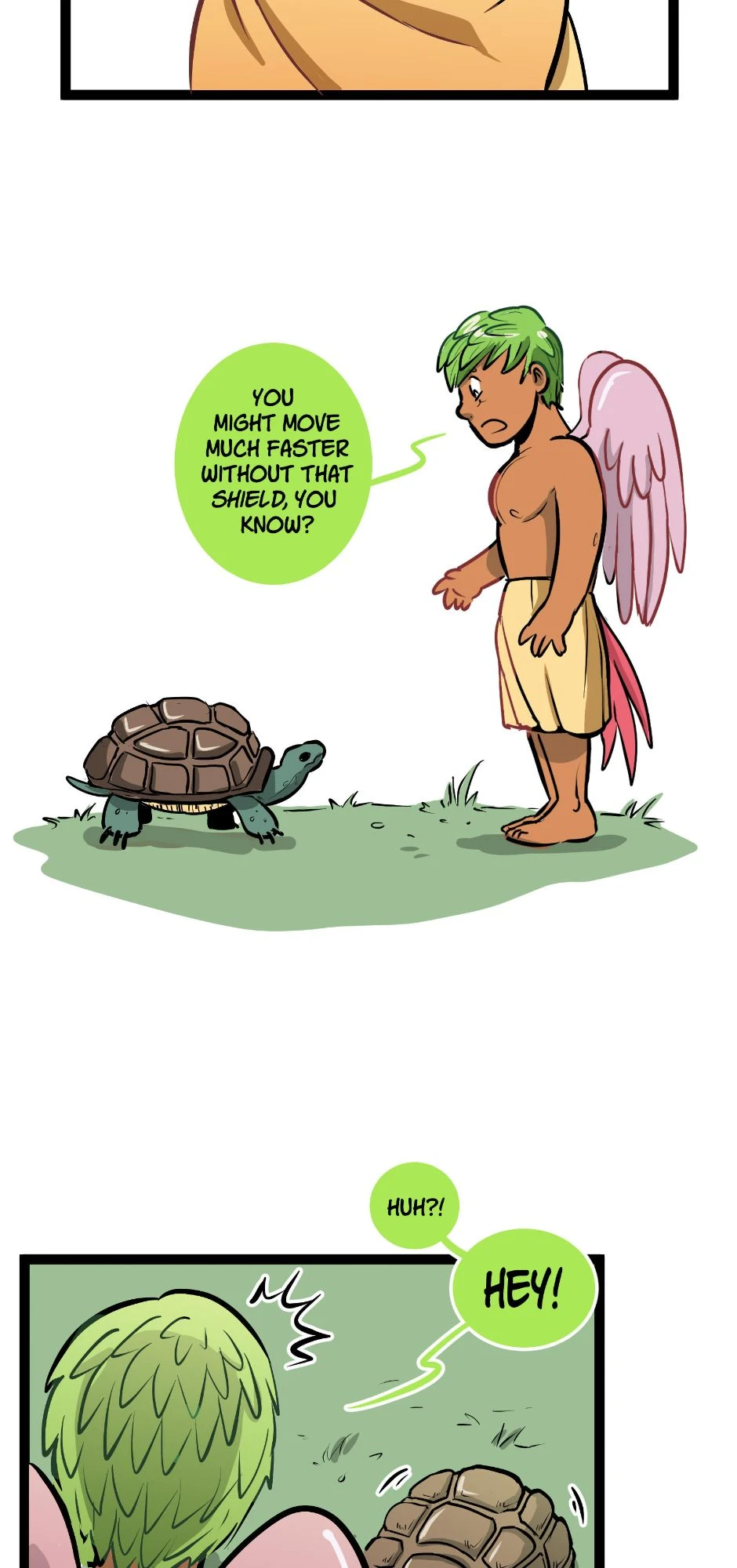 Eventually a tortoise, Part III, Seite 5