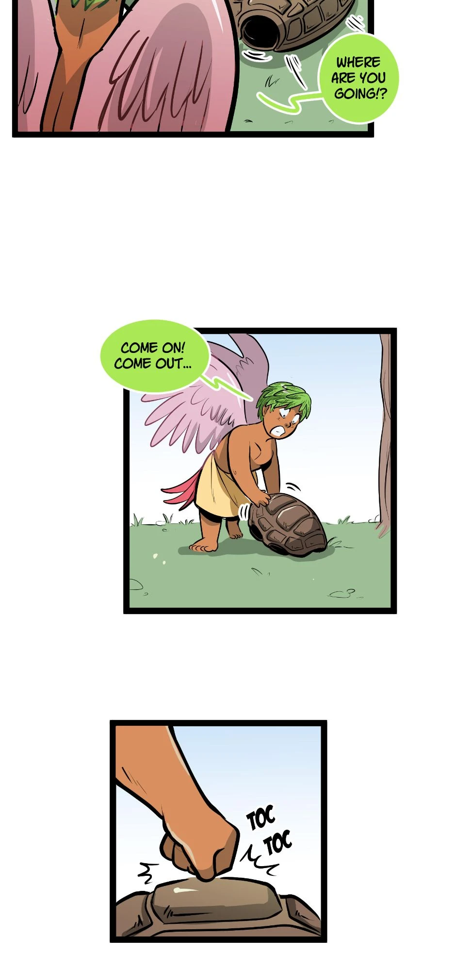 Eventually a tortoise, Part III, Seite 6