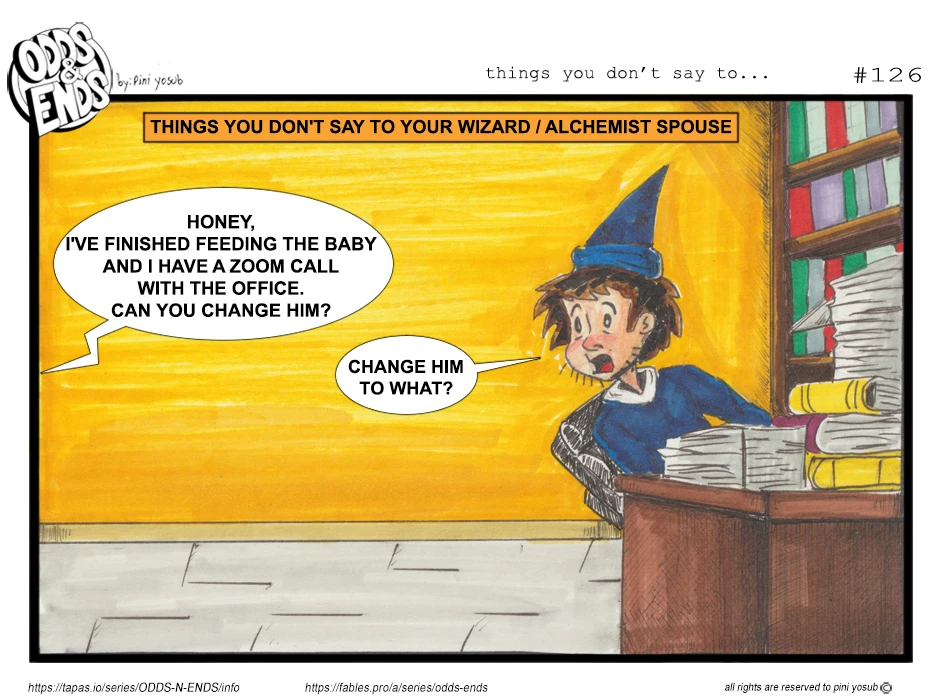 126. THINGS YOU DON'T SAY..., page 1