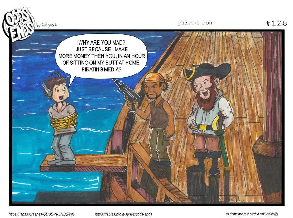 128. PIRATE CON, page 1