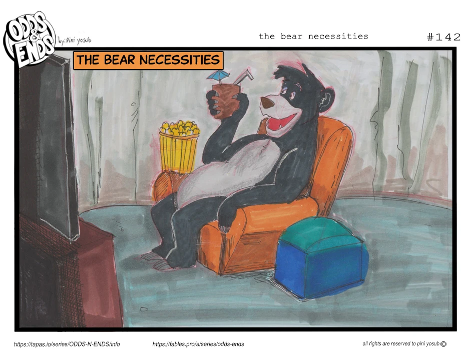 142. THE BEAR NECESSITIES, page 1