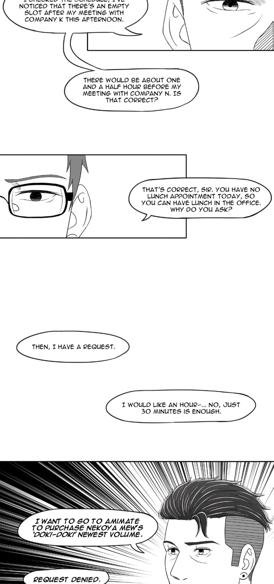 CEO-san's Request, página 3