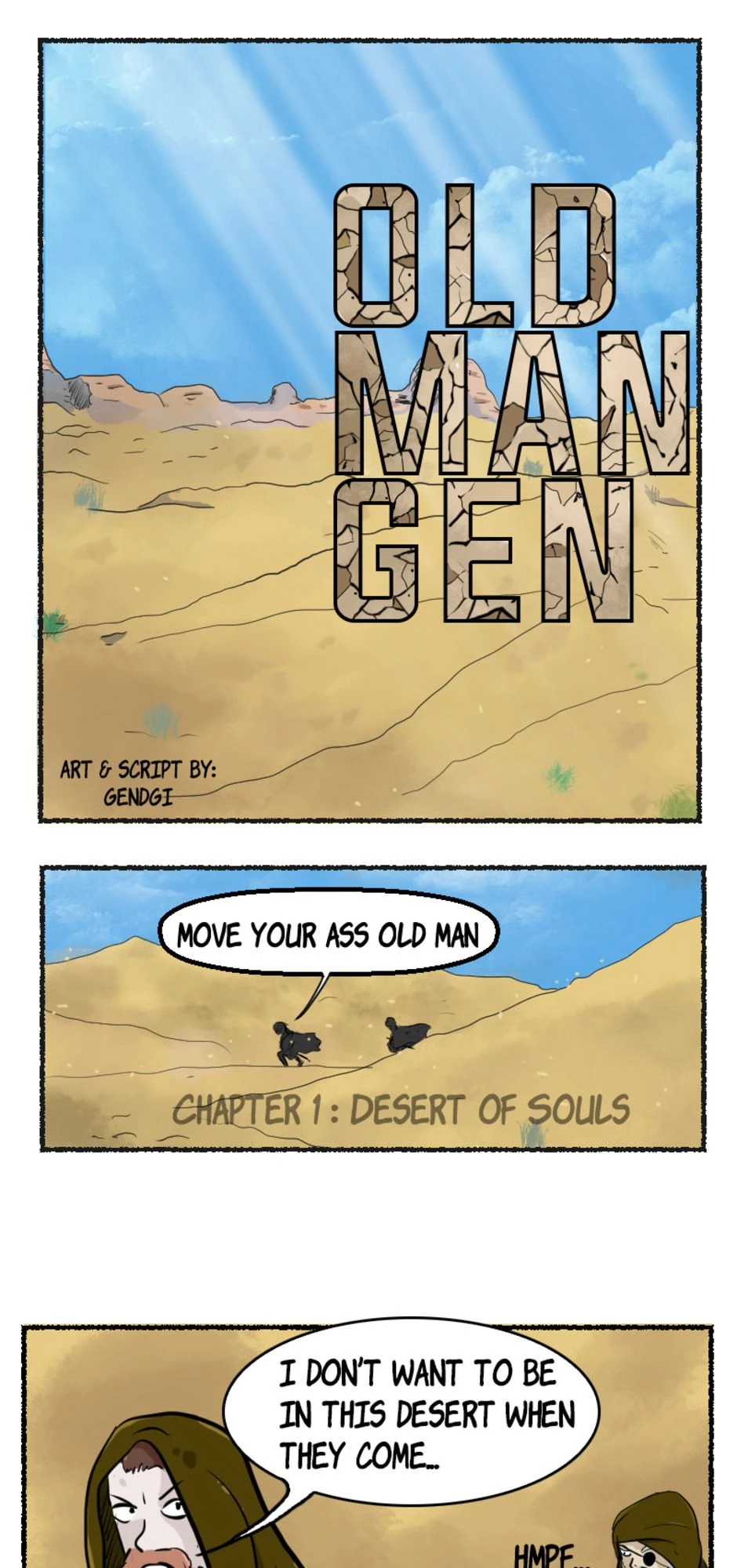 Old man Gen Chapter 1, page 1