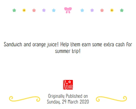 047 Sandwich and Orange Juice，第 2 頁