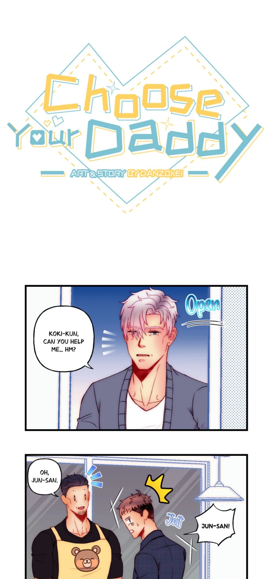 Oh, Jun-san!, page 1