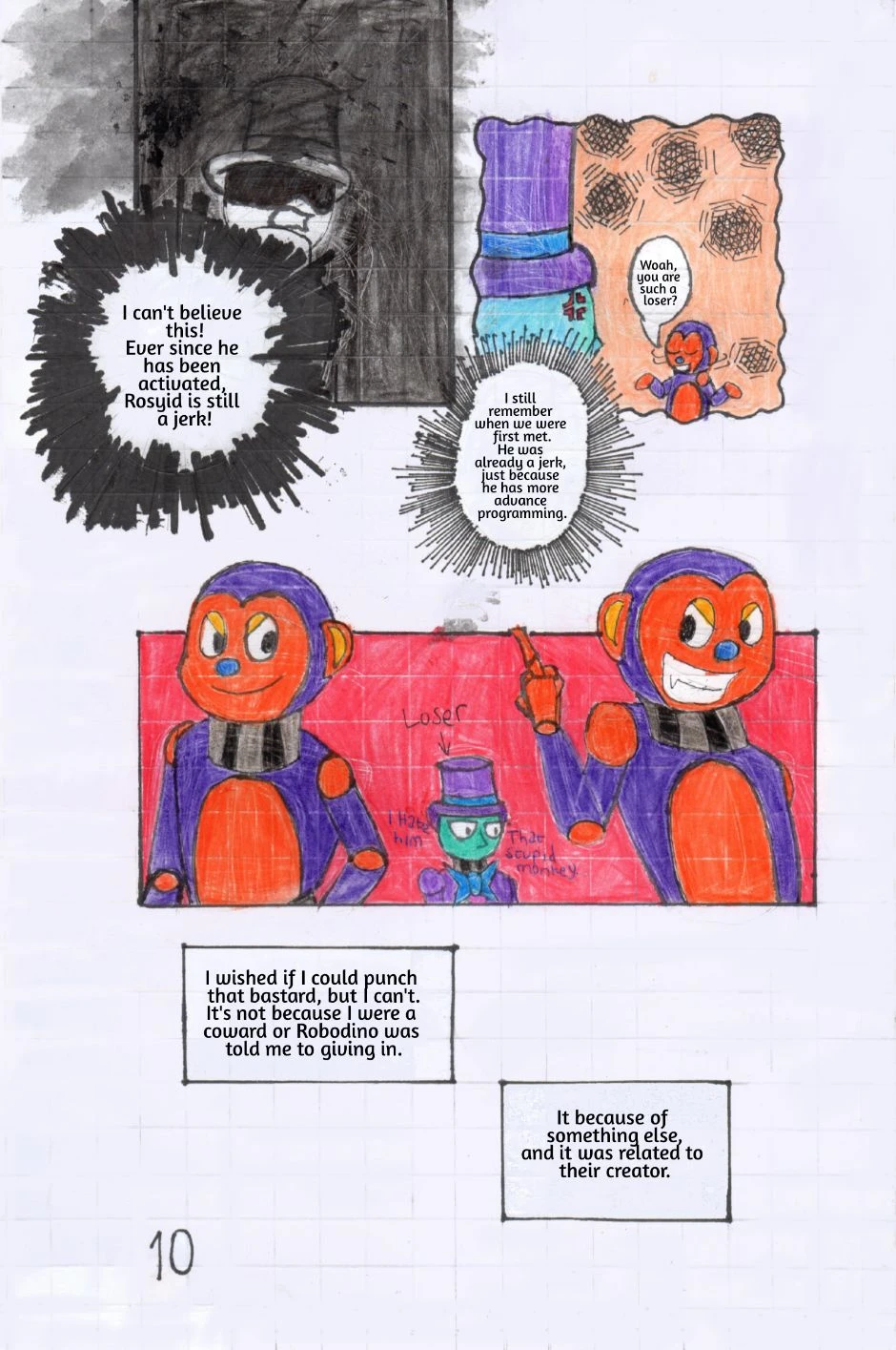 Page 1 to 10 + Intermission Sheet，第 10 頁