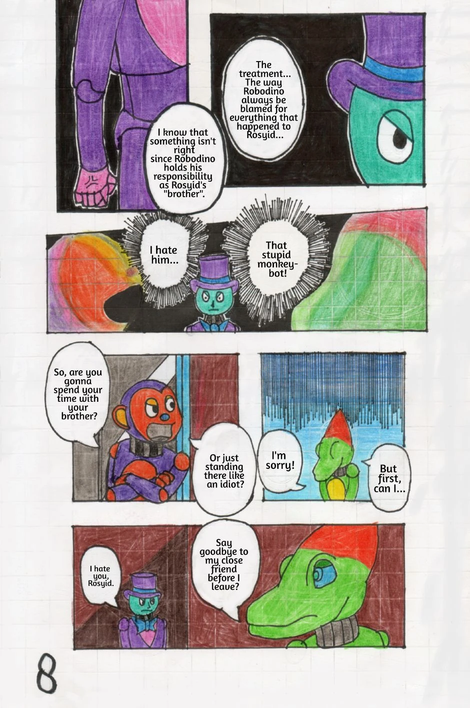 Page 1 to 10 + Intermission Sheet，第 8 頁