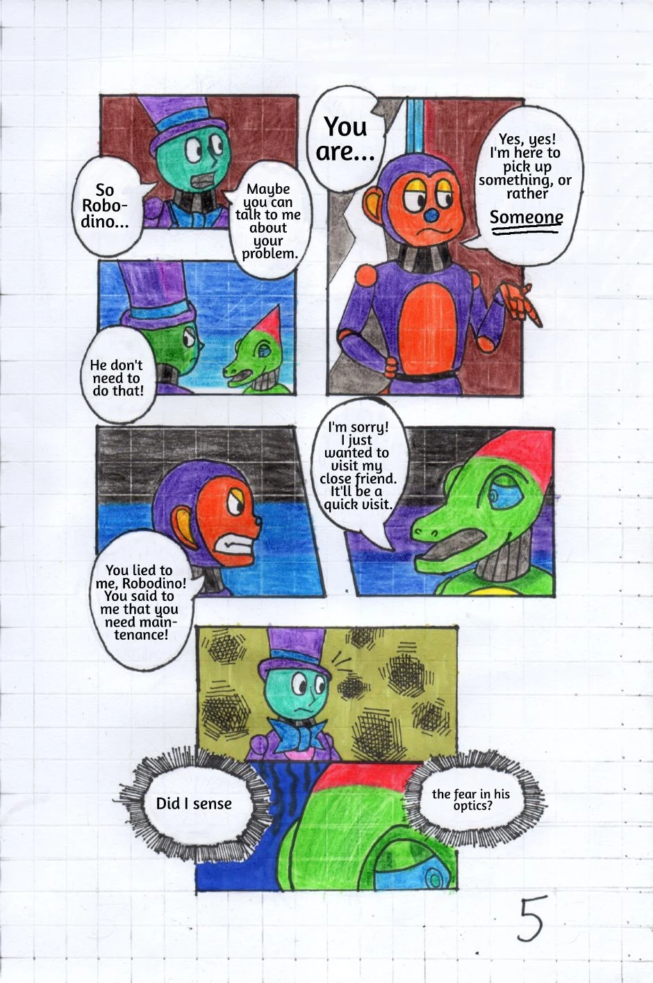 Page 1 to 10 + Intermission Sheet，第 5 頁
