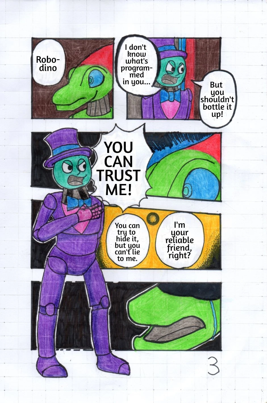Page 1 to 10 + Intermission Sheet，第 3 頁