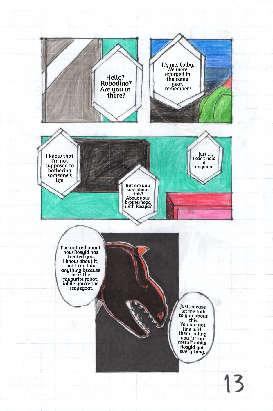 Page 11 to 20 + Intermission Sheet, halaman 3