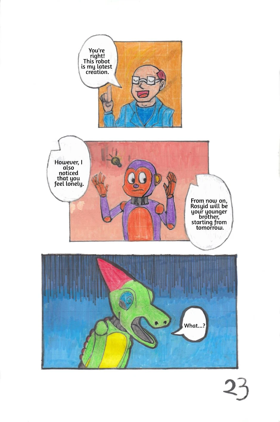 Page 21 to 30 + Intermission Sheet，第 3 頁