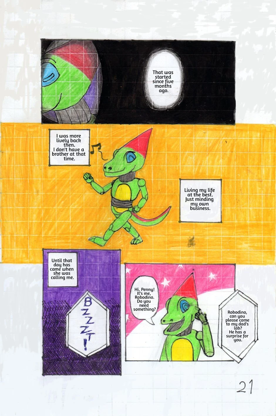 Page 21 to 30 + Intermission Sheet，第 1 頁