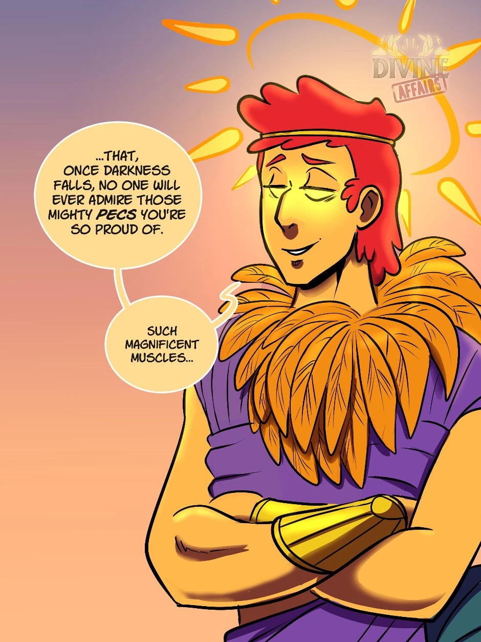 Divine affairs on socials: Helios demands justice!, página 7