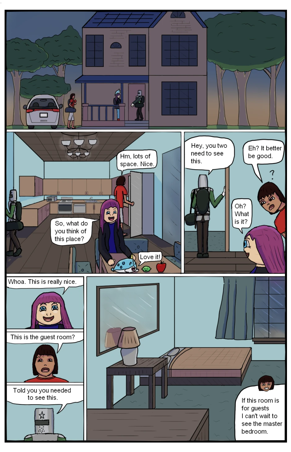 Volume 1: House Escape, Page 1-8, halaman 1