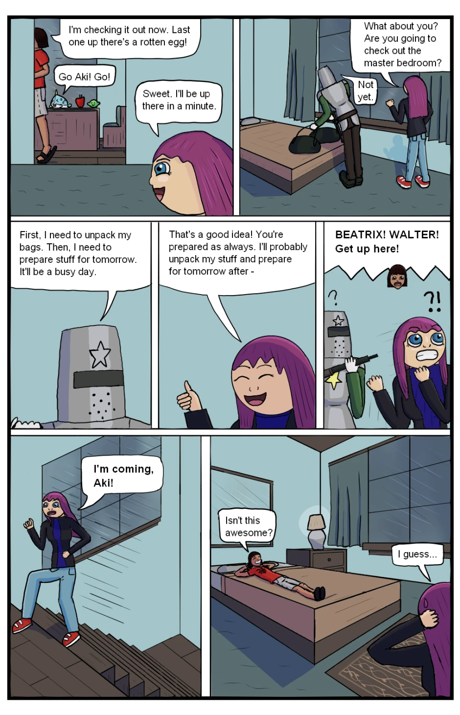 Volume 1: House Escape, Page 1-8, halaman 2