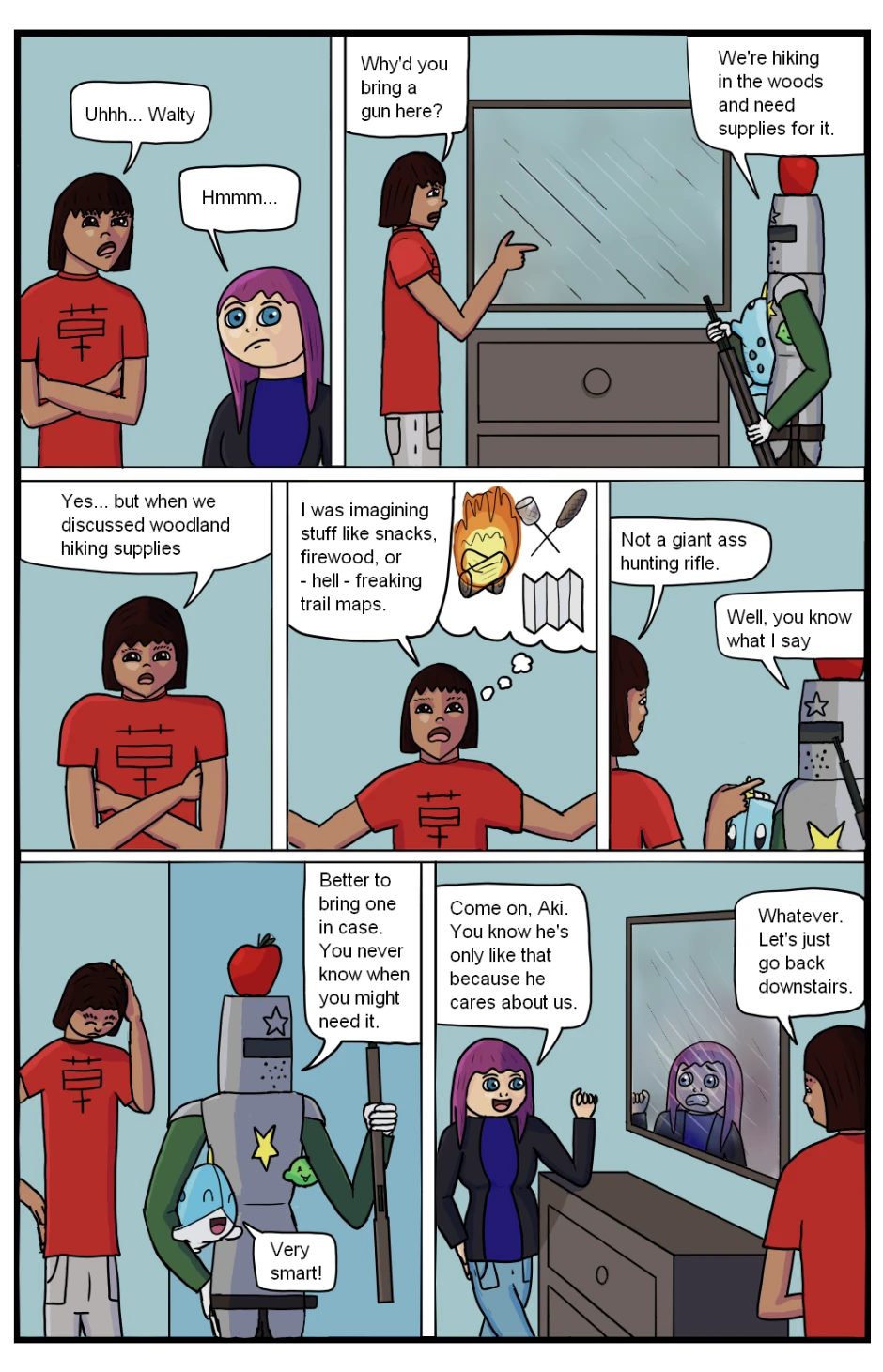 Volume 1: House Escape, Page 1-8, halaman 4
