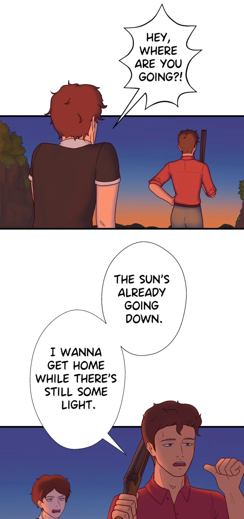 Ep. 3 Thanks for... saving me? (Part 4)，第 1 頁
