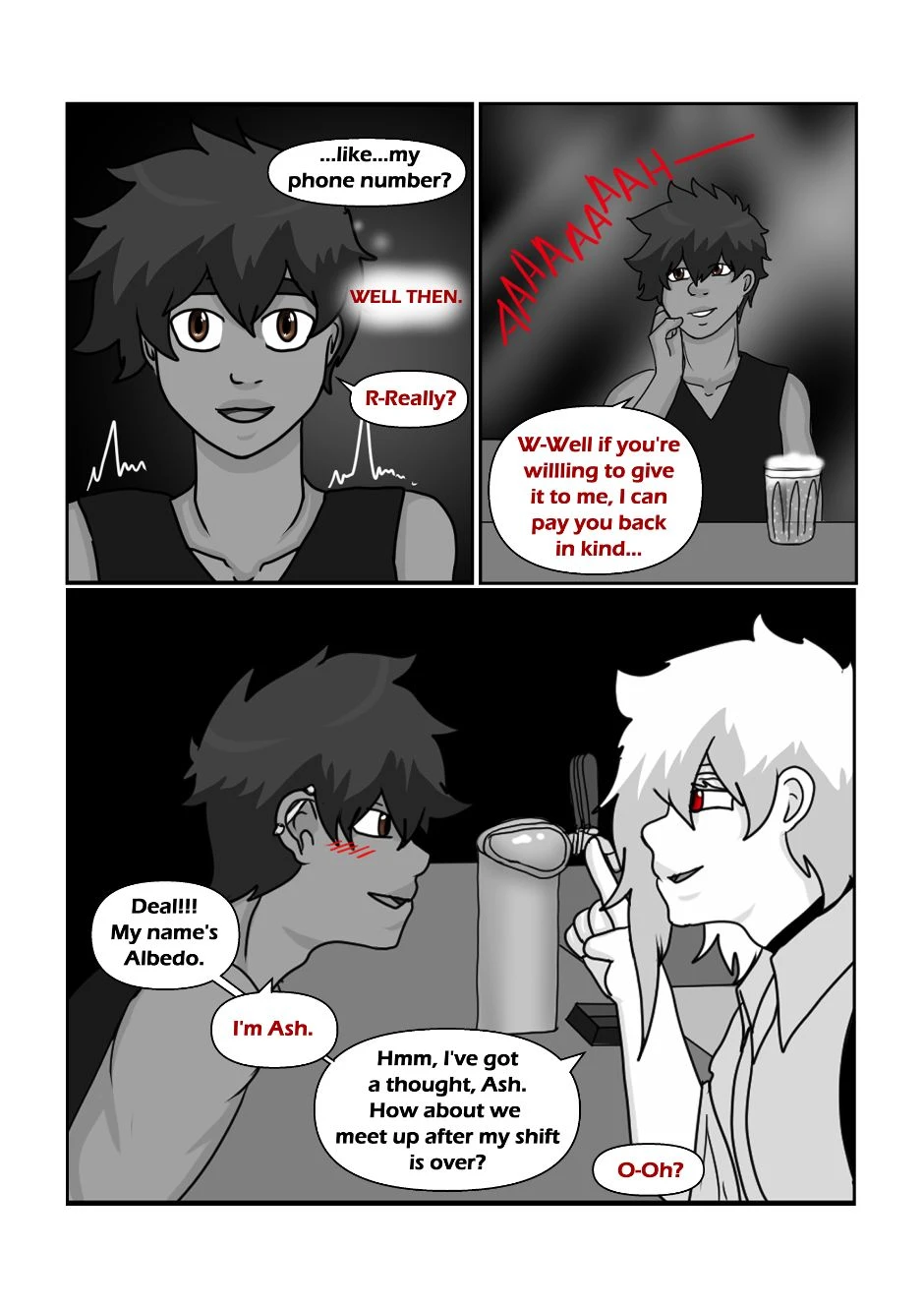 Chapter 1: The Man with the Blue Fire (Part 1)，第 6 頁