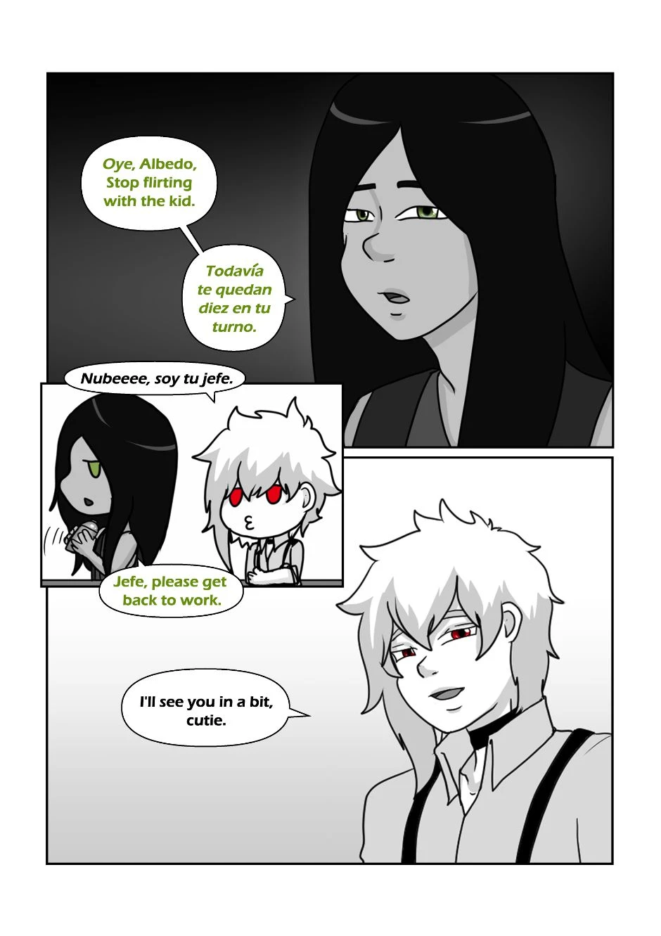 Chapter 1: The Man with the Blue Fire (Part 1)，第 7 頁