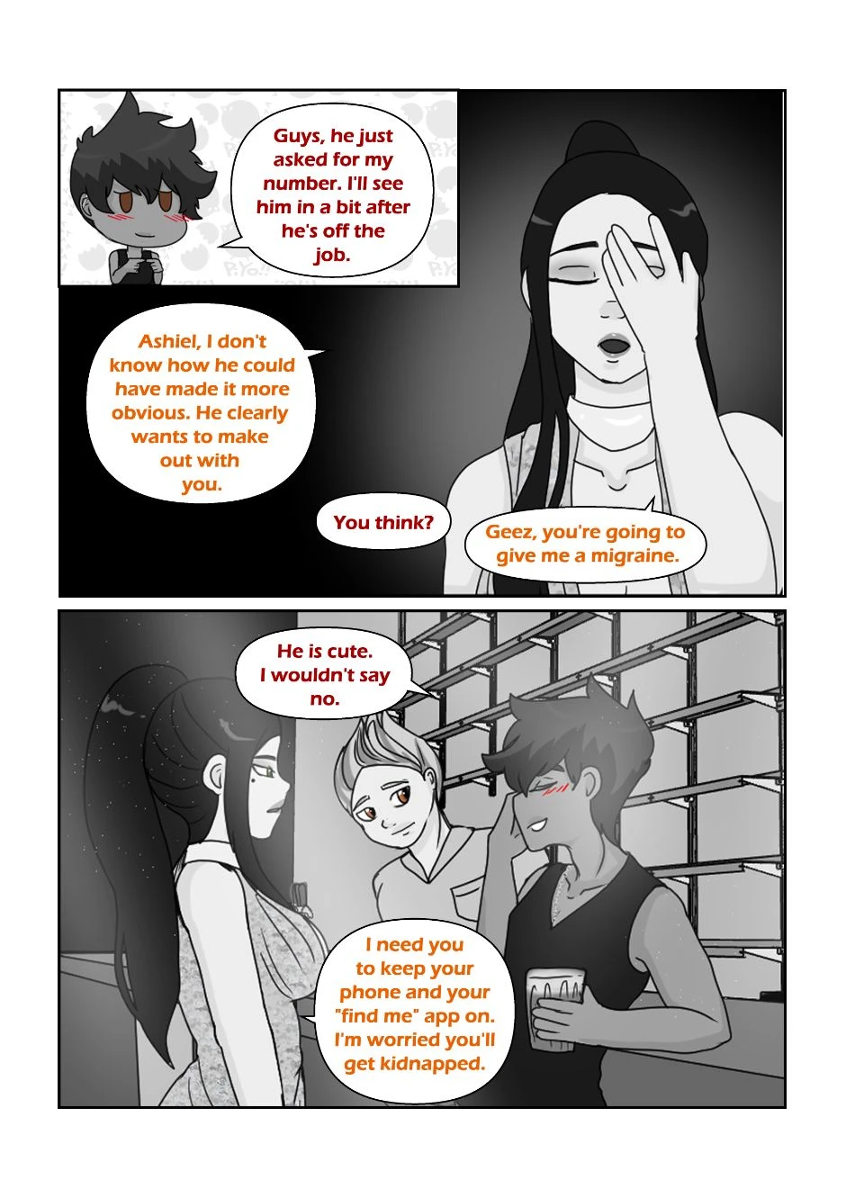 Chapter 1: The Man with the Blue Fire (Part 1)，第 10 頁