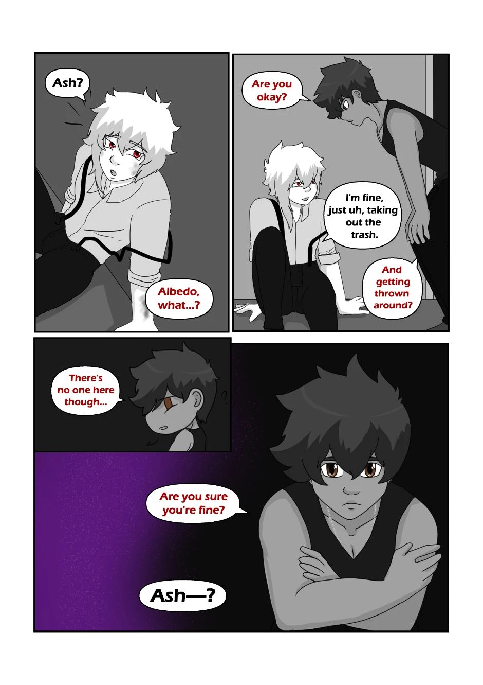 Chapter 1: The Man with the Blue Fire (Part 2), page 3