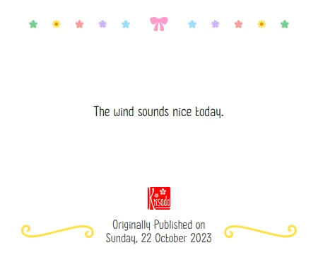 233 Wind Chimes, Seite 2
