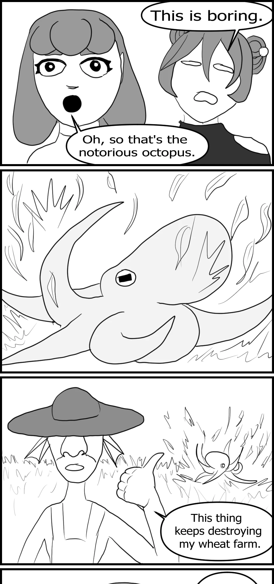 sea monster，第 1 頁