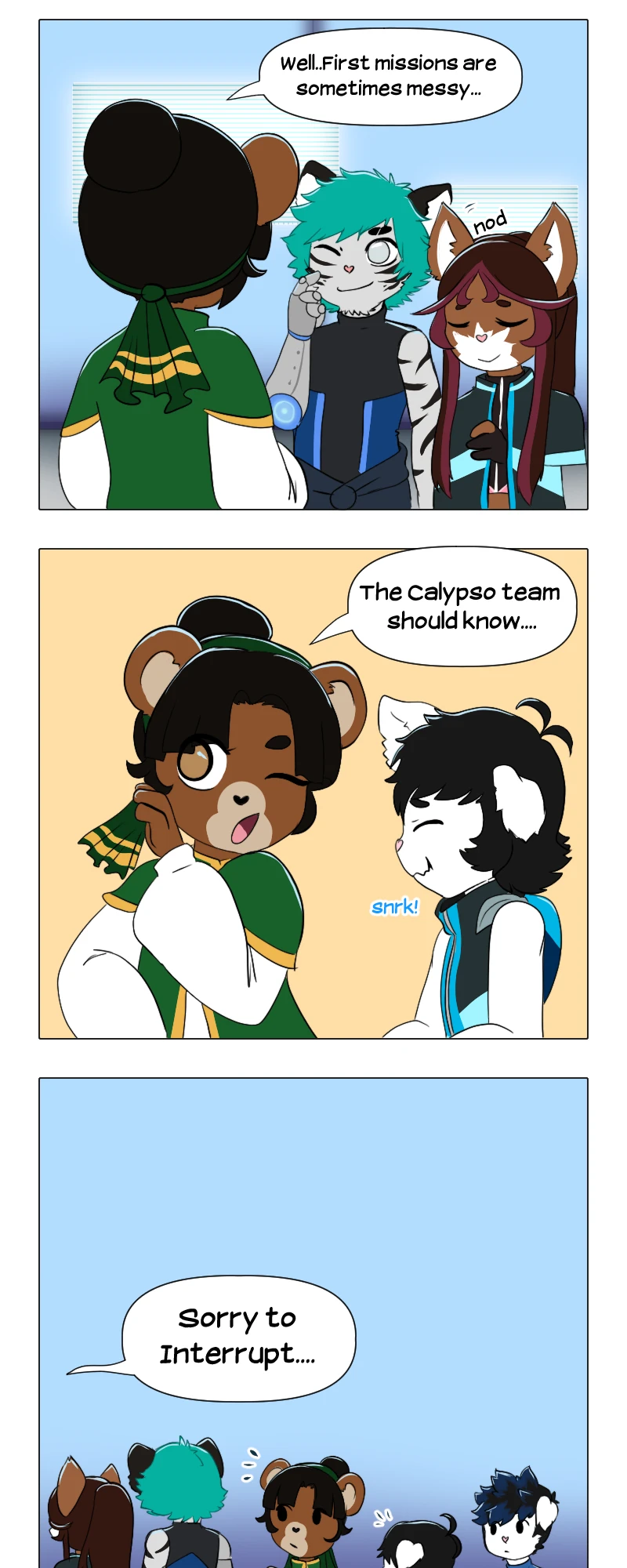 Chapter 1: Enter Team Betelgeuse Part 6 (End), page 1