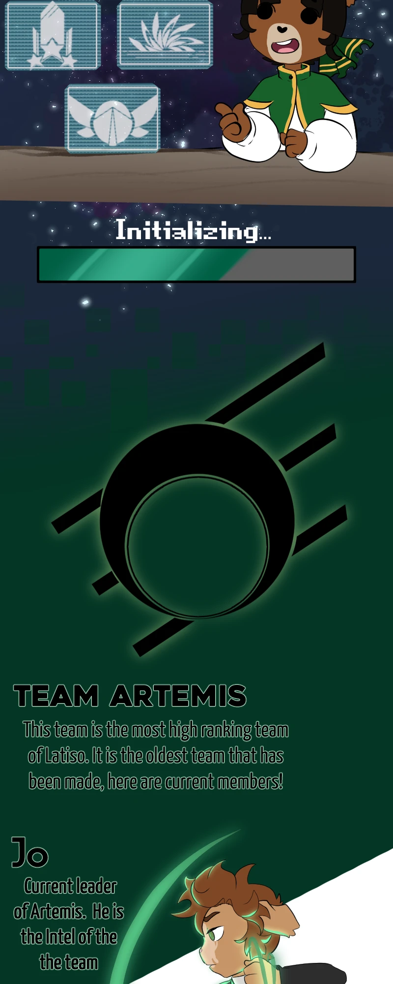 Space Shorts: Meet the Teams, page 2
