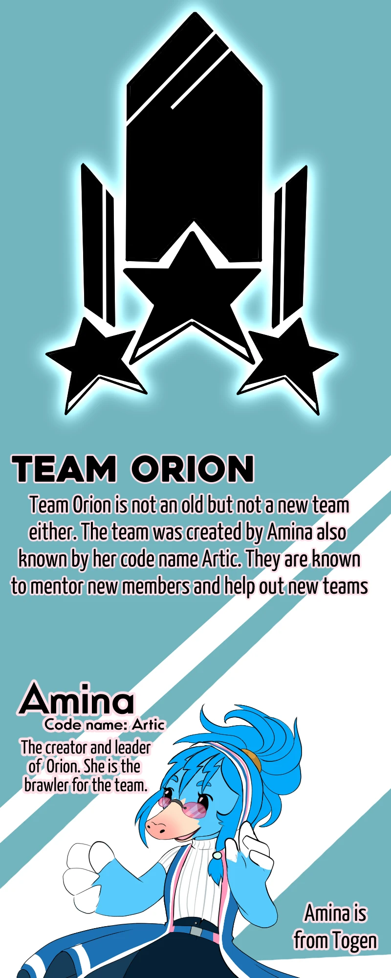 Space Shorts: Meet the Teams, page 9