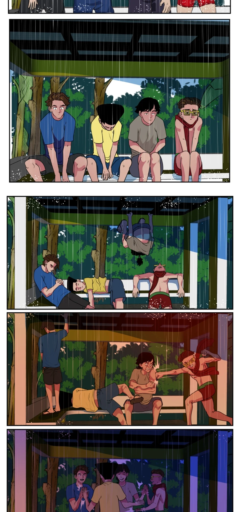 When it rains, it's wet., page 3