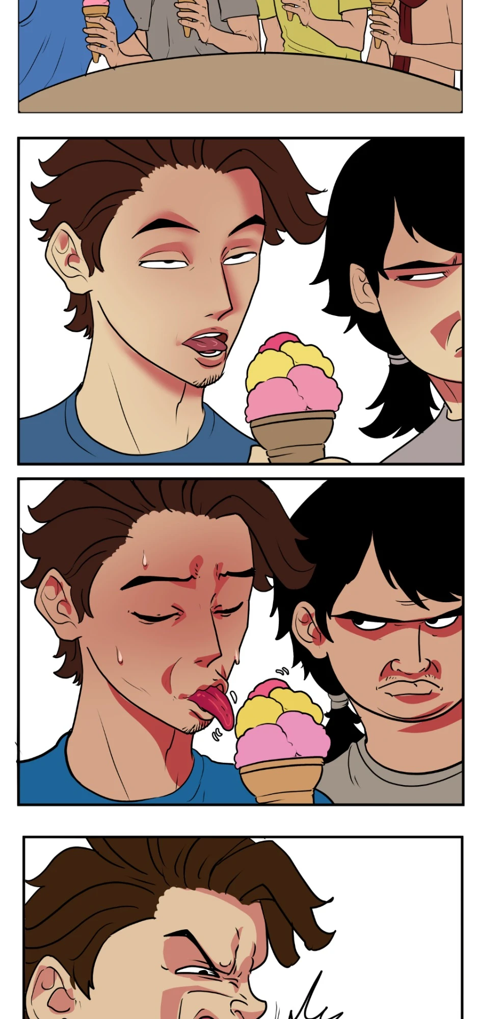 Ice cream with the boys, page 3