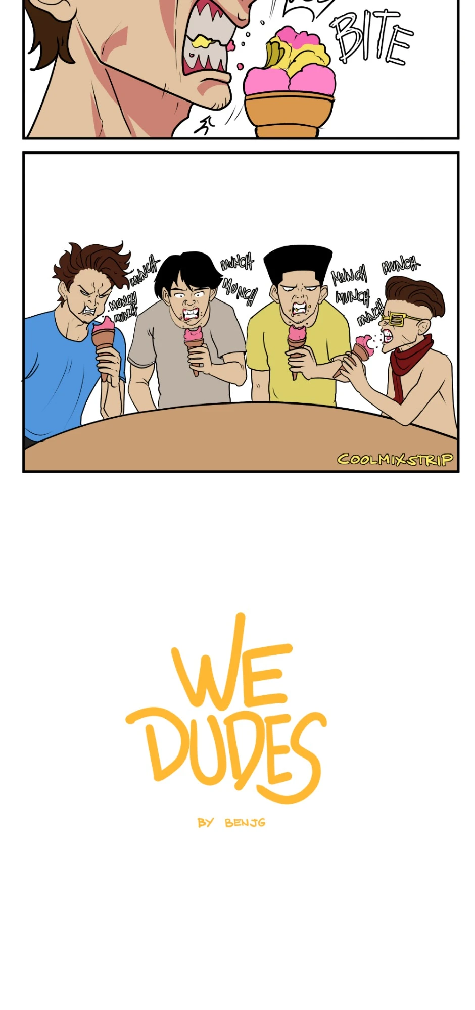 Ice cream with the boys, page 4