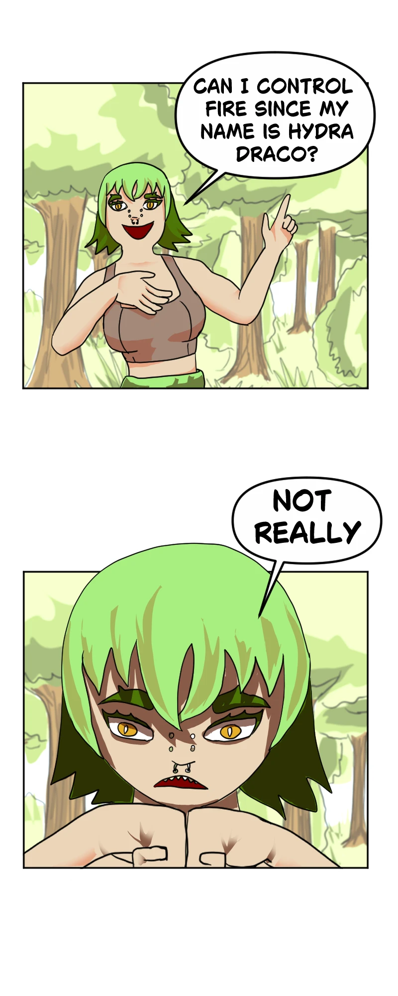 No fire, page 1